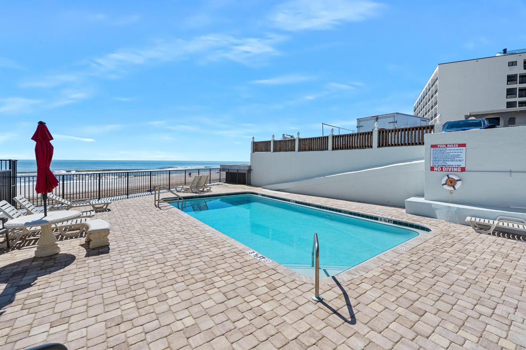 Oceanfront Daytona Beach Condo With Beach Views! エクステリア 写真
